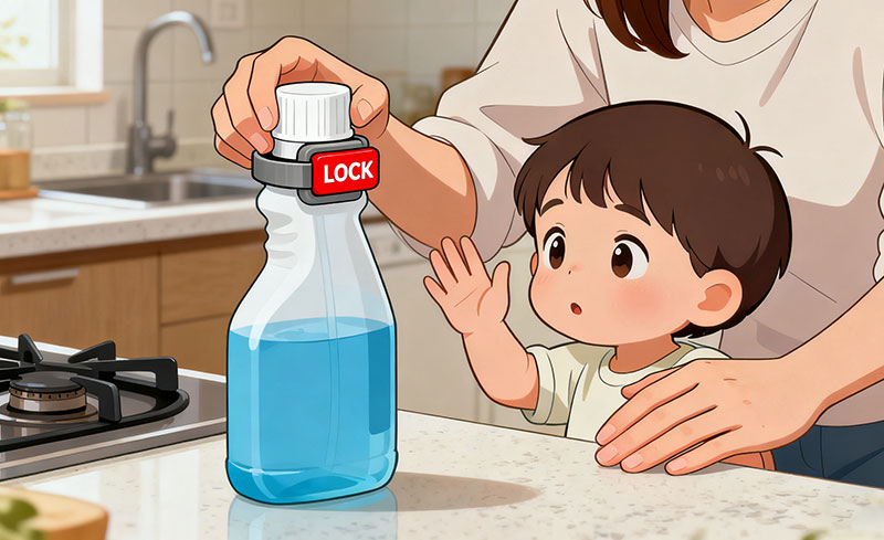 家清產品兒童安全鎖 給孩子一道防誤觸保護 家清產品兒童安全鎖 給孩子一道防誤觸保護